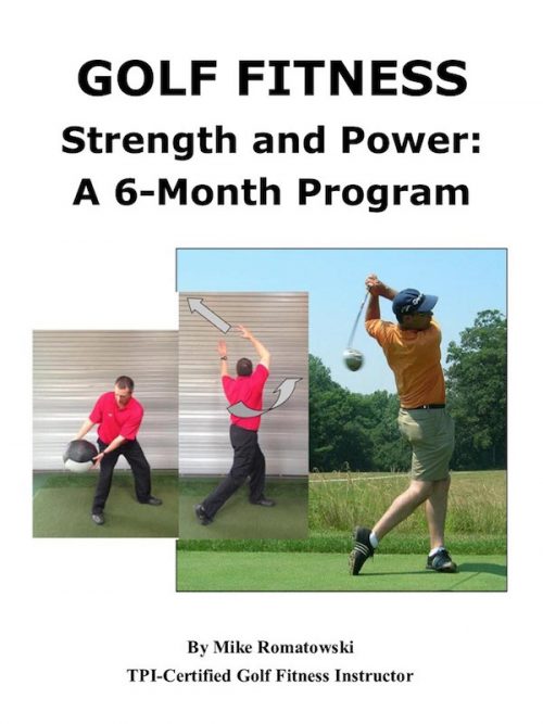 Cover of the e-book Golf Fitness: Strength and Power: A 6-Month Program.